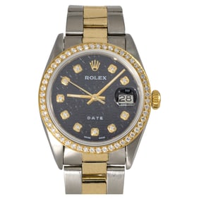 Rolex Datejust Two Tone Diamond Dial