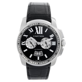Cartier Calibre Stainless Steel Watch 3578