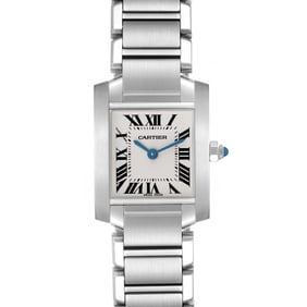 Cartier Tank Francaise Small Steel Ladies