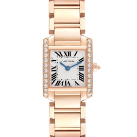 Cartier Tank Francaise Small Rose Gold