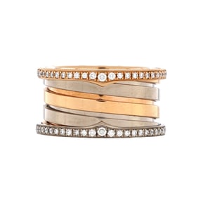 Bvlgari B.Zero1 Four Band Ring 18K