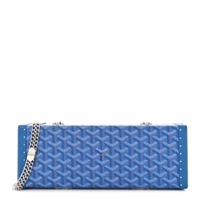 Goyard Goyardine Saint Honore Clutch Sky