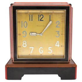 CARTIER Art Deco Clock