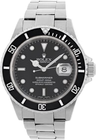 Rolex Submariner 16610 Stainless Steel Black