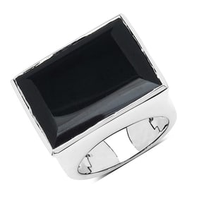 9.86 CT Genuine Black Onyx 14K