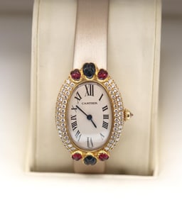 Cartier Baignoire Tutti Frutti Limited 18K