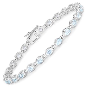 4.75 CT Genuine Blue Topaz 14K