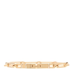 Hermes 18K Yellow Gold Diamond PM