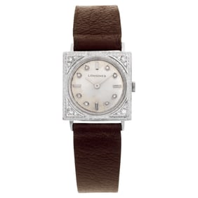 Longines Classic 14k White Gold Manual