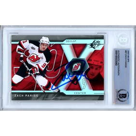 zach parise new jersey devils signed (1 of 7)