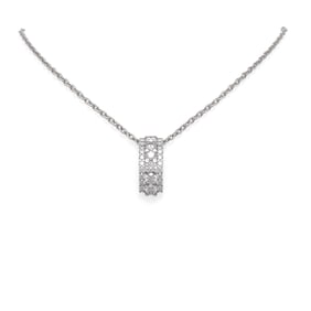 3.78 ctw Diamond Necklace 18K White Gold