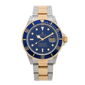 Rolex Stainless Steel 18K Yellow Gold