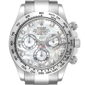 Rolex Cosmograph Daytona White Gold MOP