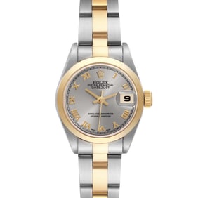 Rolex Datejust Steel Yellow Gold Smooth