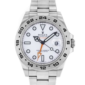 Rolex Explorer II White Dial GMT