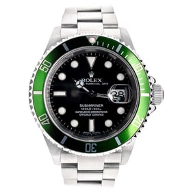Rolex Submariner Green 50th Anniversary Edition