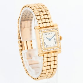 Cartier Paris Gold and Diamond Trocadero