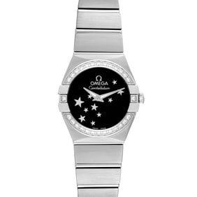 Omega Constellation Steel Diamond Ladies Watch