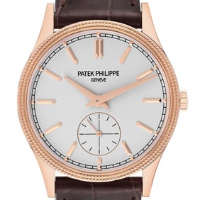 Patek Philippe Calatrava Rose Gold Brown
