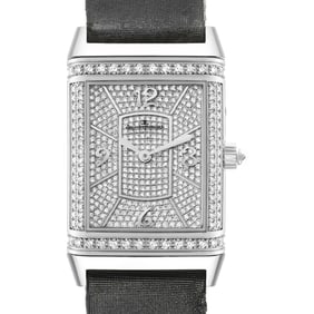 Jaeger LeCoultre Reverso White Gold Diamond
