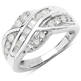 0.66 CT Genuine White Diamond 14K