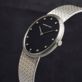 Audemars Piguet 18K WG Black Matte
