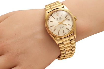 18 Kt Rolex Big Bubble Back