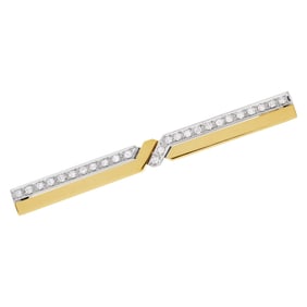 POMELLATO diamonds brooch in 18K yellow