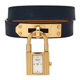 Hermes Stainless Steel Barenia Kelly Cadena
