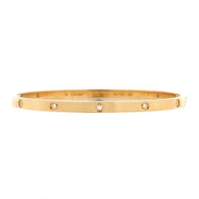 Cartier Love 10 Diamond Bracelet 18K