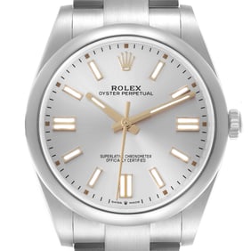 Rolex Oyster Perpetual 41 Silver Dial