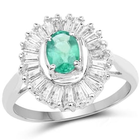 2.16 CT Genuine Zambian Emerald and
