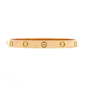 Cartier Love Bracelet 18K Yellow Gold