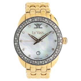 Levian Rose Plated Chocolate Diamond Ladies