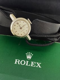 Rolex Precision 10K White Gold Retro