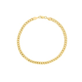14K Yellow Gold 4.7 mm Cuban