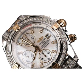 Breitling Evolution Chronomat Two Tone Diamond