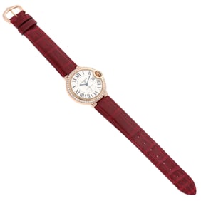 Cartier Ballon Bleu Rose Gold Silver