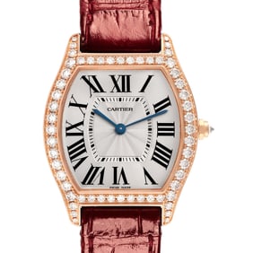 Cartier Tortue Medium Rose Gold Diamond