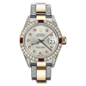 Rolex Datejust 18K Gold and SS