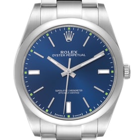 Rolex Oyster Perpetual 39mm Blue Dial