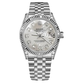 Rolex Lady Datejust White MOP Diamond
