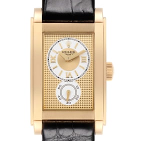 Rolex Cellini Prince Yellow Gold Champagne
