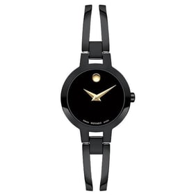 Movado Amorosa 24mm Black Dial &