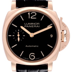 Panerai Luminor Due Rose Gold Black