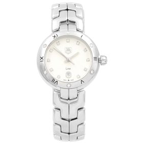 TAG Heuer Link Steel Diamond Silver