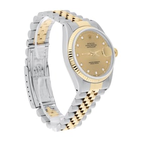 Rolex Datejust 36mm Two Tone Champagne