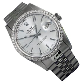 Rolex Oyster Perpetual 36mm Datejust Silver