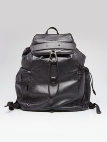 Louis Vuitton Black Monogram Shadow Leather