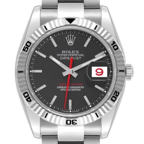 Rolex Datejust Turnograph Steel White Gold